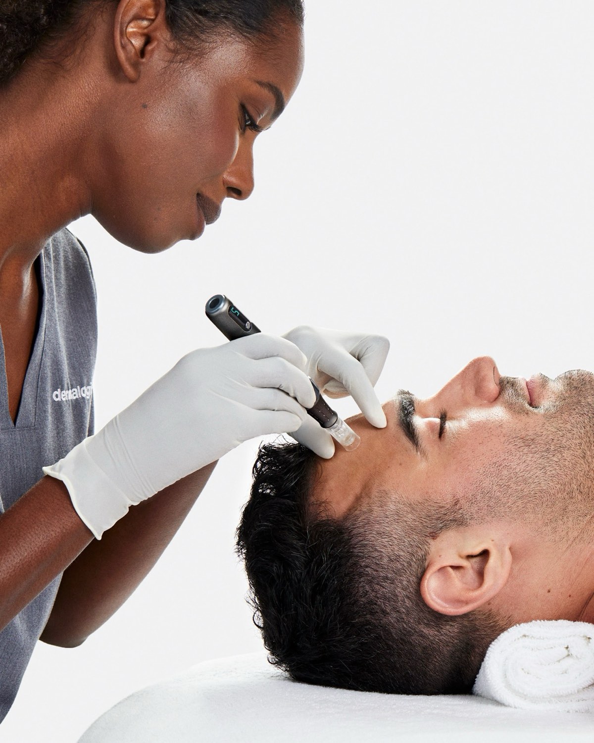 A treatment room at Natural Expressions Aesthetics