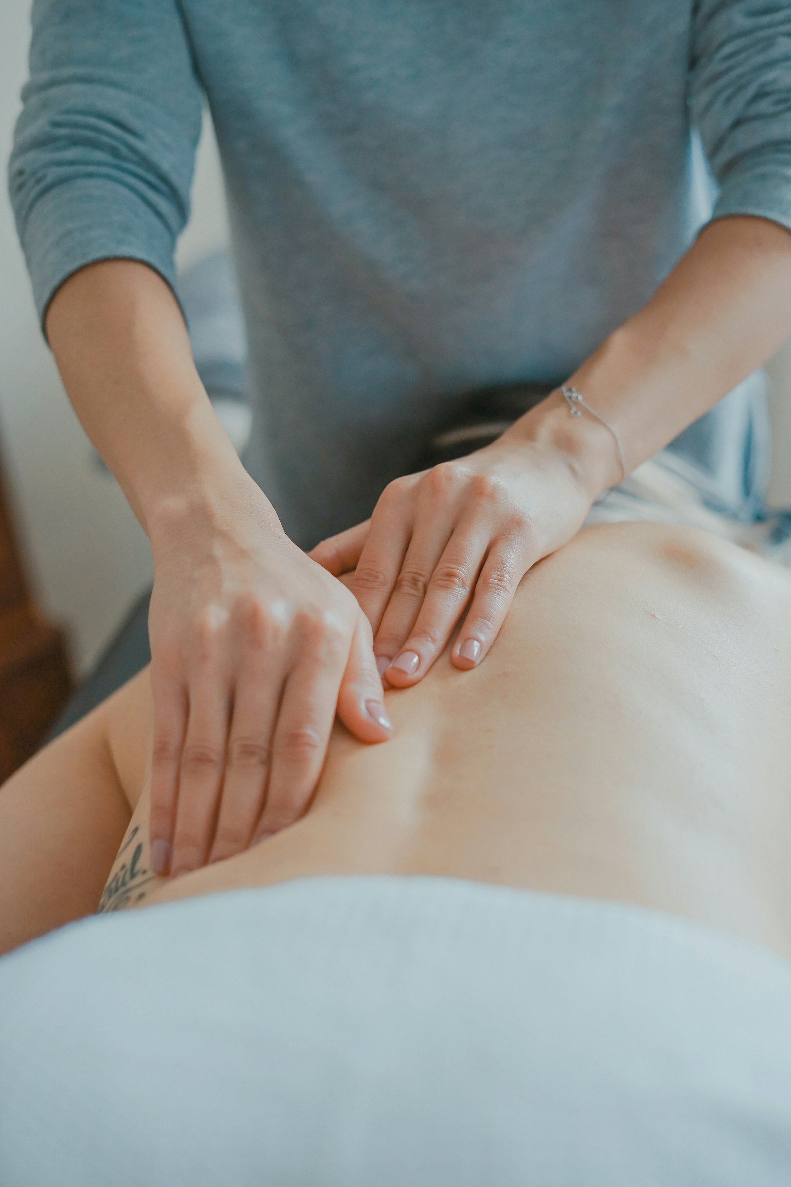 A relaxing massage treatment